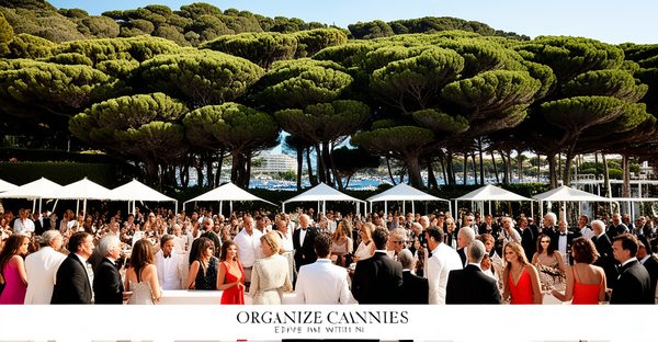 Organisez des événements magiques avec une agence à cannes